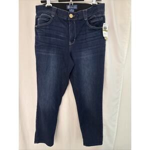 Democracy Ab Solution Blue Jeans Women’s Size 14 Core Essential NWT